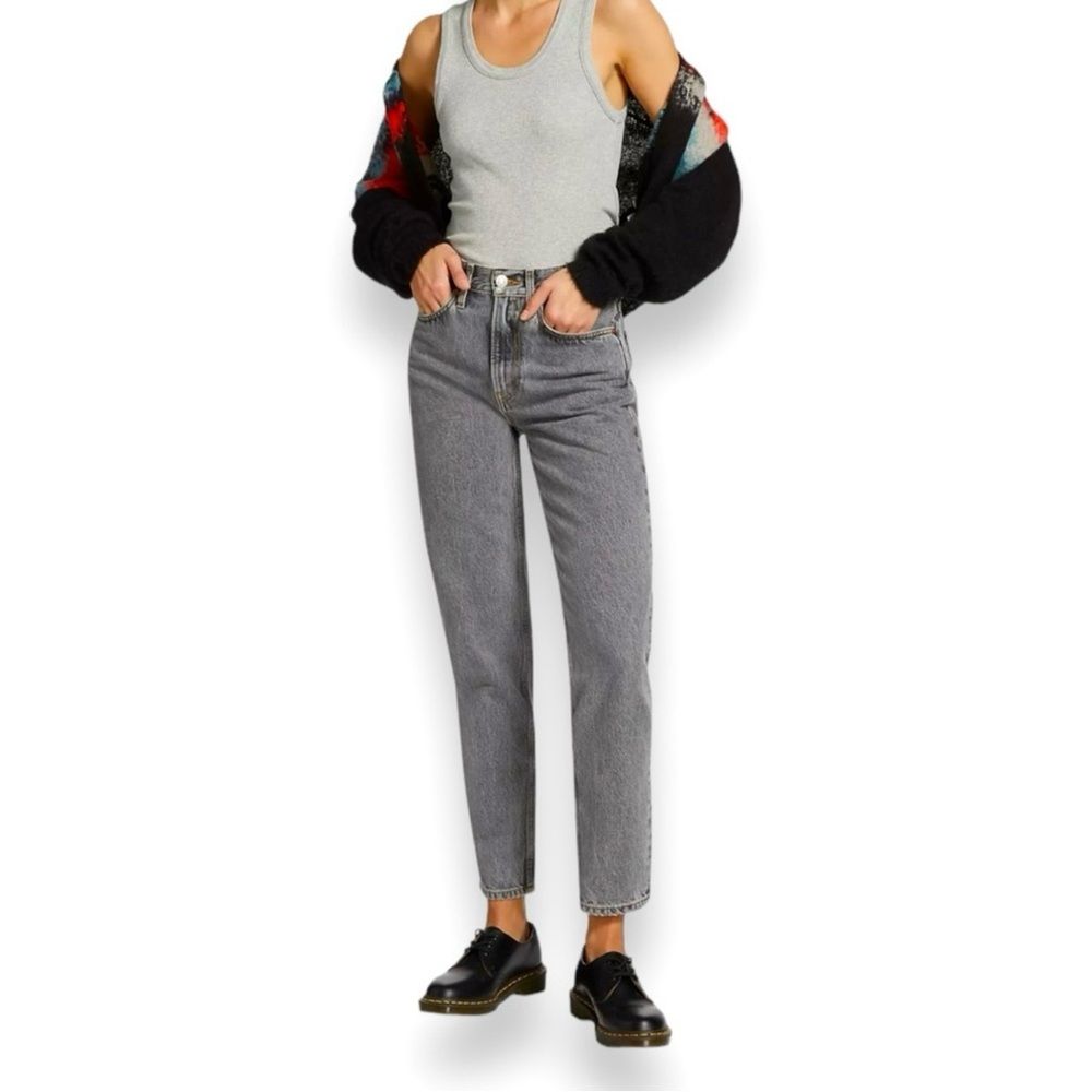 Re/Done Tapered Jean Orta Silver Back 25